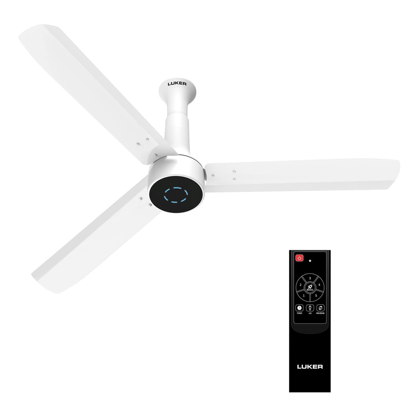 Size Alpha Cosmos BLDC Fan with IR Remote | 3-Year Warranty | 1200 mm