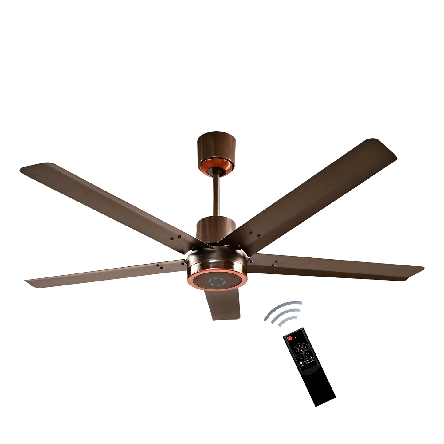 Turbine BLDC Fan with IR Remote | 3-Year Warranty | 1200 mm | White Finish