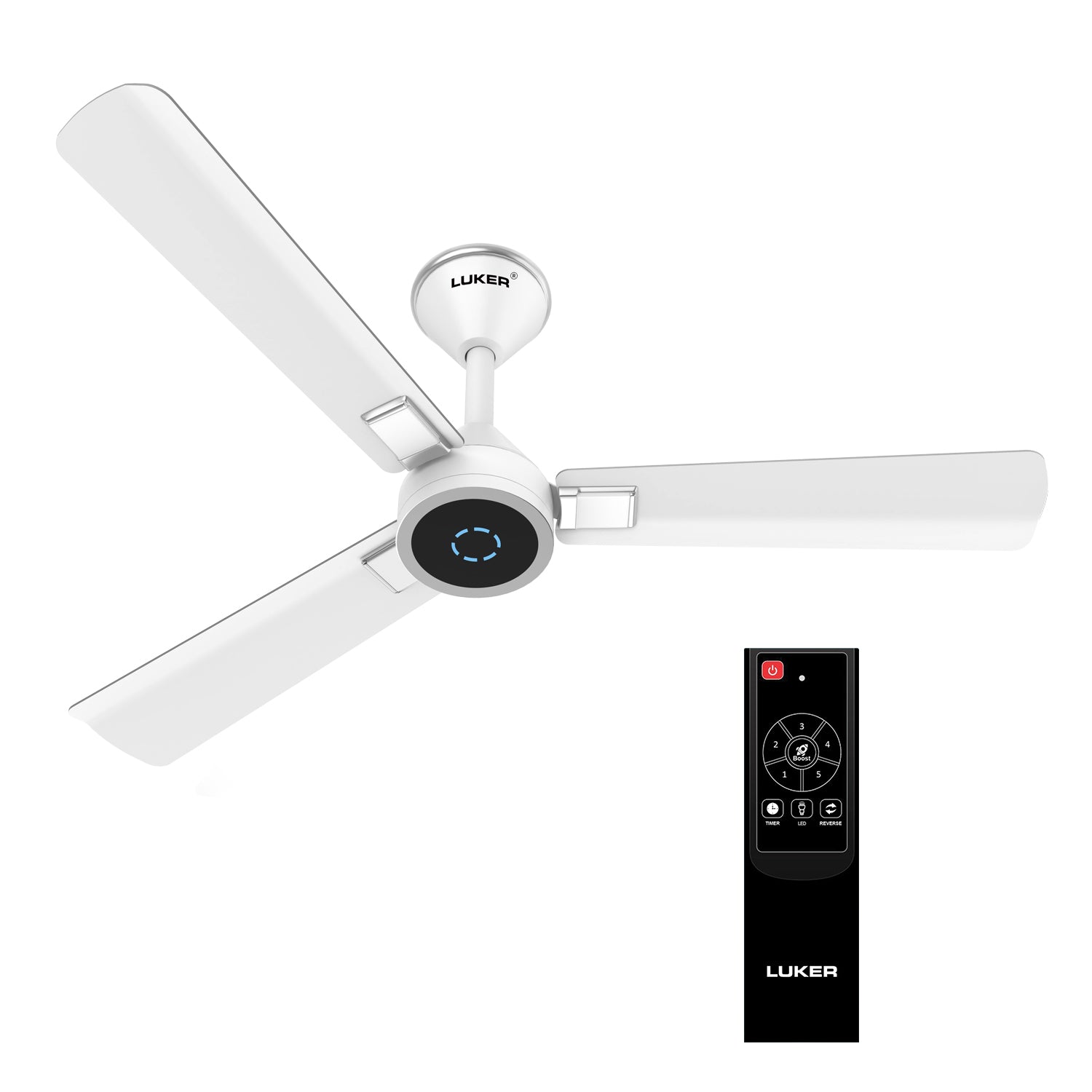 Size Alpha Galaxy BLDC Fan with IR Remote | 3-Year Warranty | 1320 mm