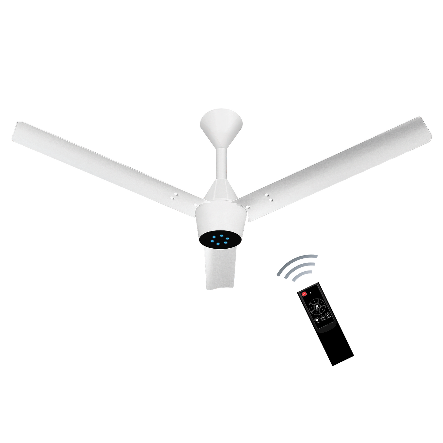 Radial Plus BLDC Ceiling Fan with IR Remote | 3-Year Warranty | 1200 mm