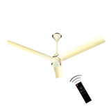 Size Zero Crown BLDC Fan with IR Remote | 3-Year Warranty | 1200 mm | White White White Chrome Finish