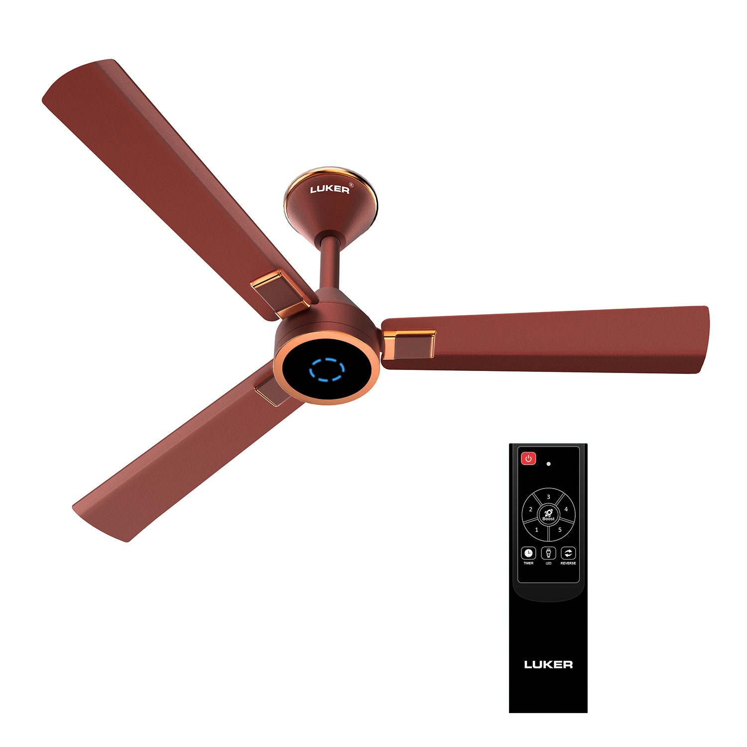 Size Alpha Galaxy BLDC Fan with IR Remote | 3-Year Warranty | 1320 mm