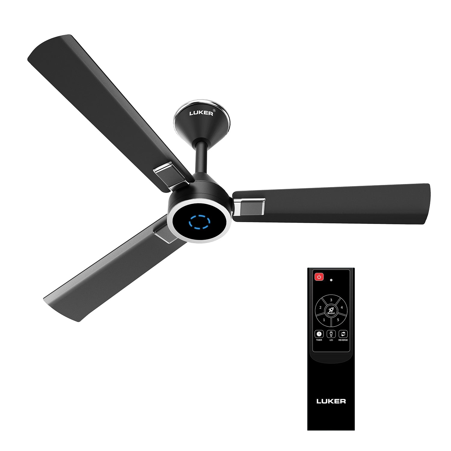 Size Alpha Galaxy BLDC Fan with IR Remote | 3-Year Warranty | 1320 mm