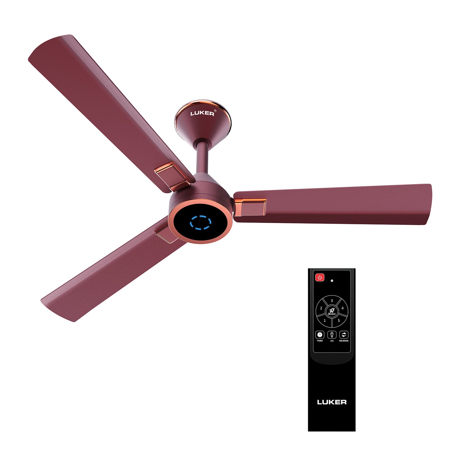 Size Alpha Galaxy BLDC Fan with IR Remote | 3-Year Warranty | 1320 mm