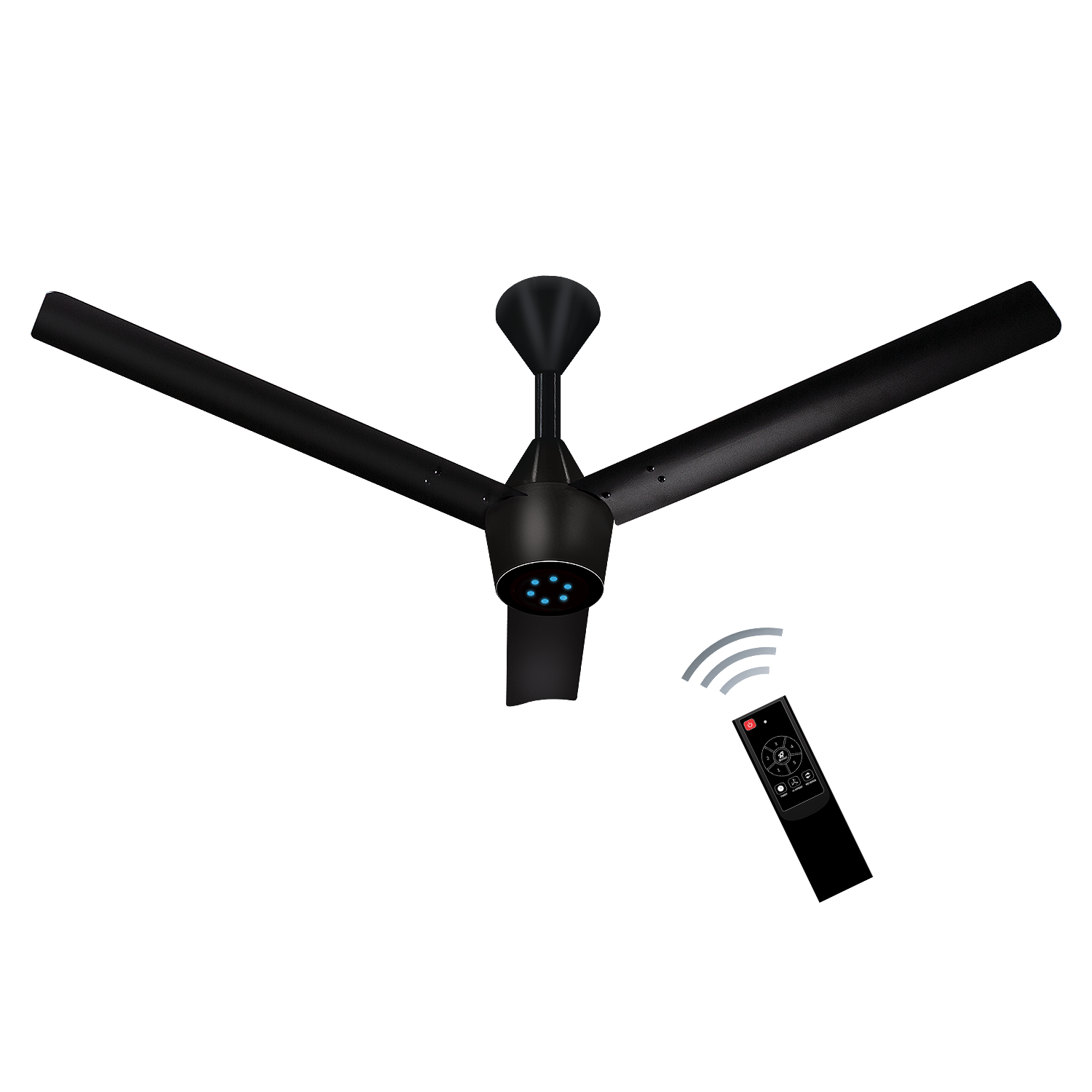Radial Plus BLDC Ceiling Fan with IR Remote | 3-Year Warranty | 1200 mm