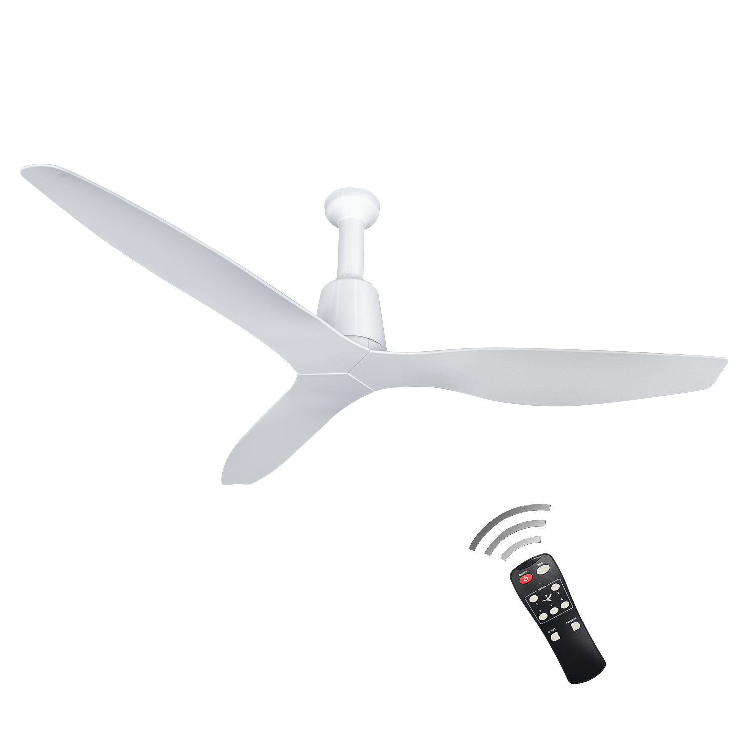 Florence BLDC Fan with RF Remote | 3-Year Warranty | 1320 mm | ABS Blades