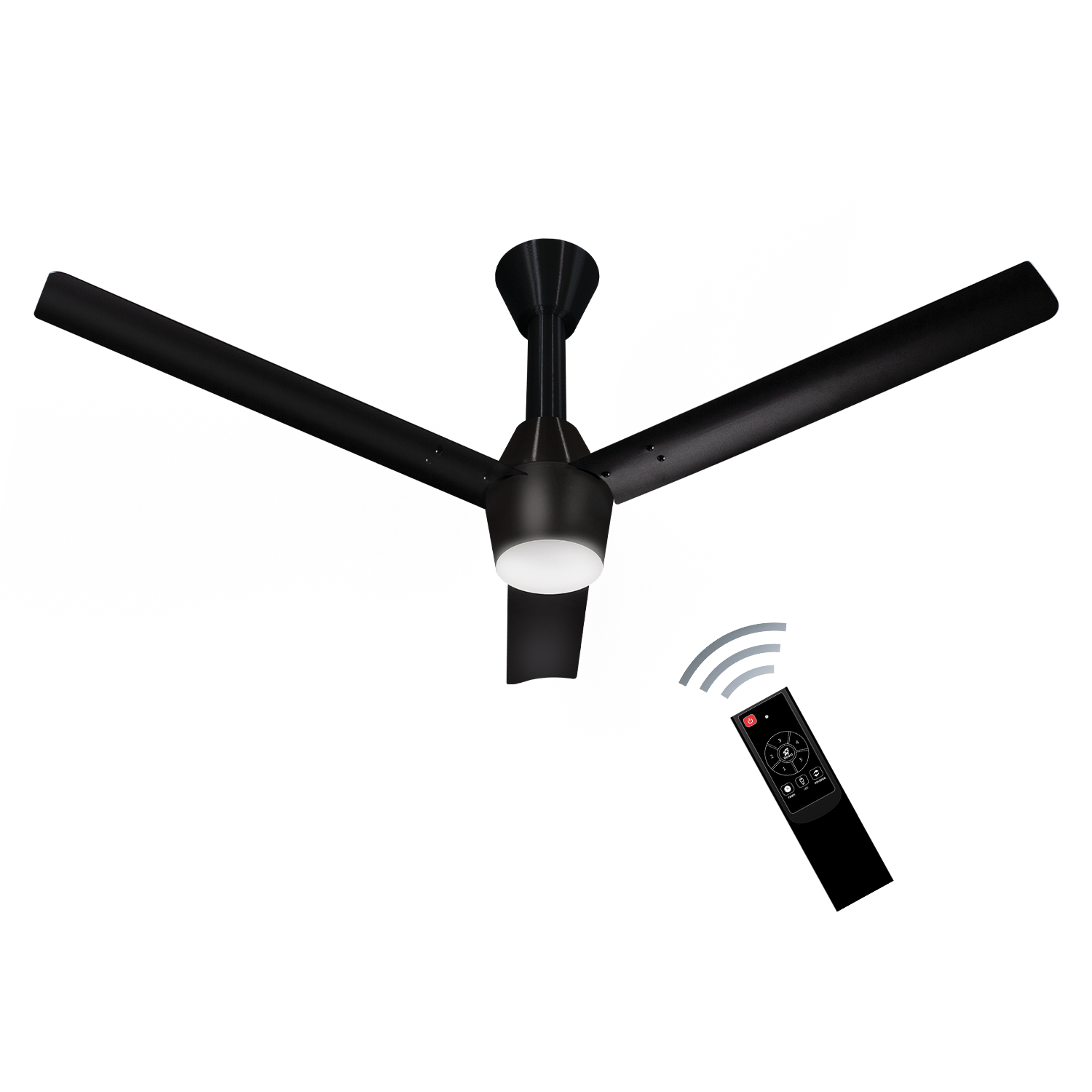 Radial Glow BLDC Ceiling Fan with 3 Mode Underlight | IR Remote | 3-Year Warranty | 1200 mm