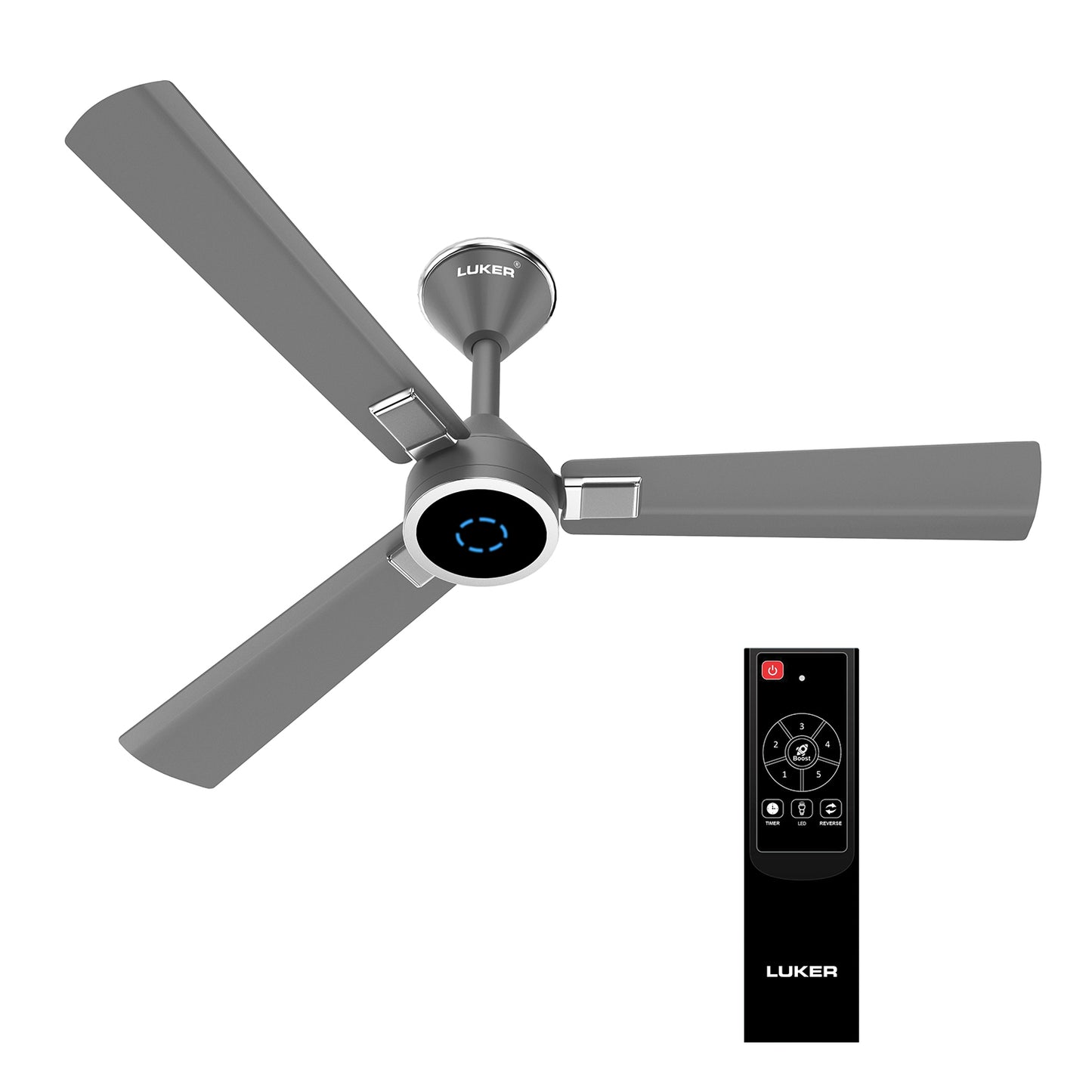 Size Alpha Galaxy BLDC Fan with IR Remote | 3-Year Warranty | 1320 mm