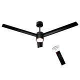 Size Zero Crown Glow BLDC Ceiling Fan with 3 Mode Underlight | IR Remote | 3-Year Warranty | 1200 mm | White White Copper Finish