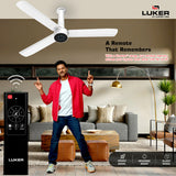 Size Alpha Cosmos BLDC Fan with IR Remote | 3-Year Warranty | 1200 mm