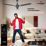 Size Alpha Galaxy BLDC Fan with IR Remote | 3-Year Warranty | 1320 mm