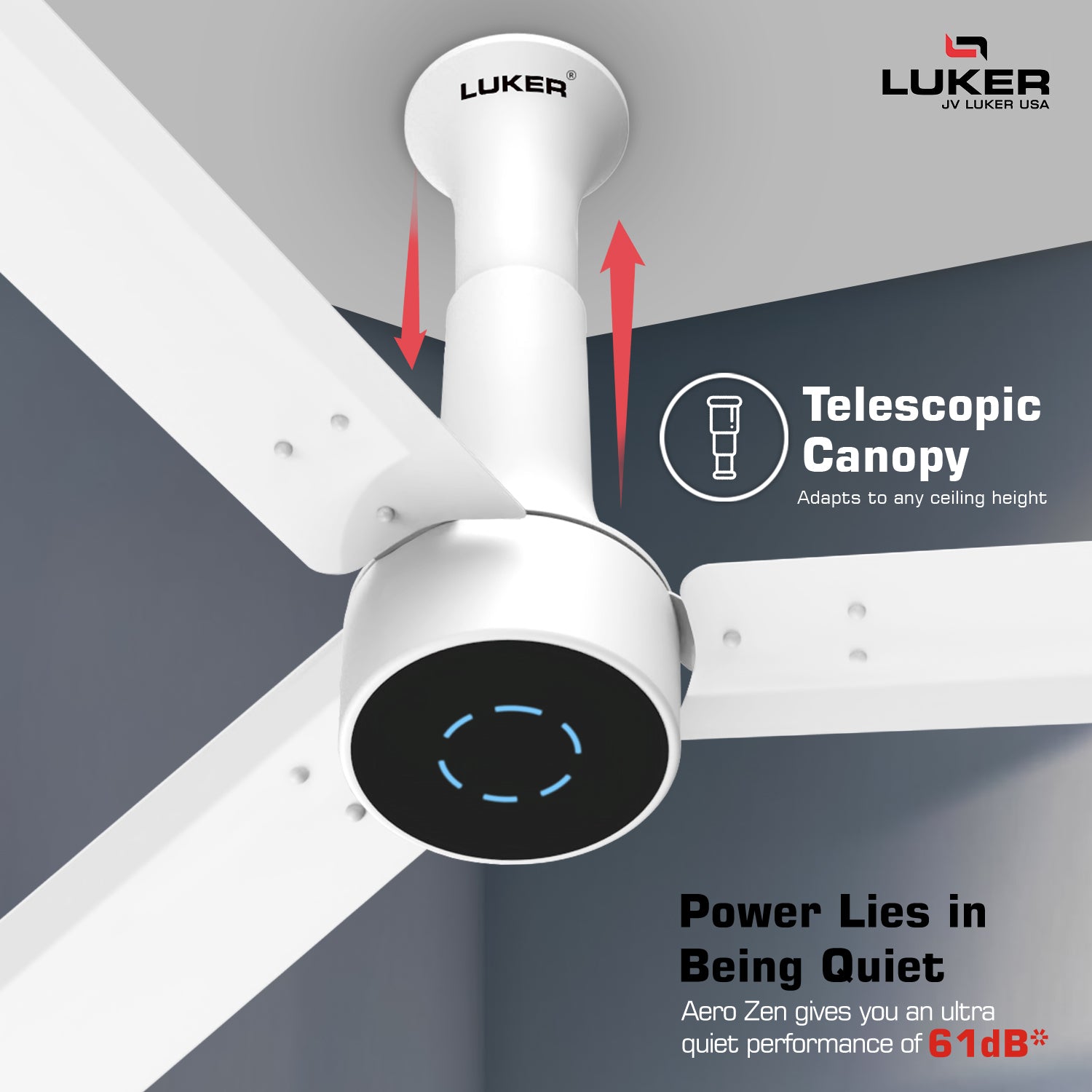 Size Alpha Cosmos BLDC Fan with IR Remote | 3-Year Warranty | 1200 mm