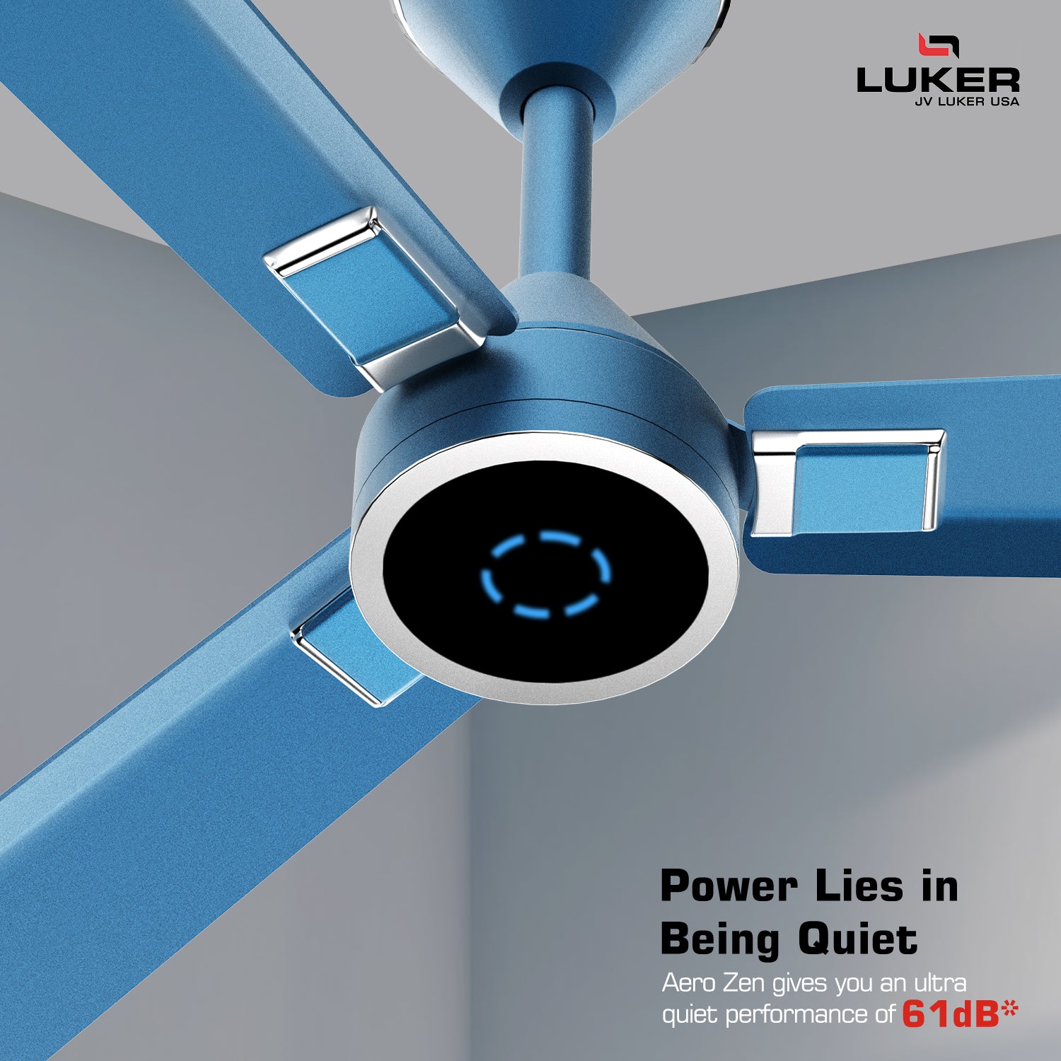 Size Alpha Galaxy BLDC Fan with IR Remote | 3-Year Warranty | 1320 mm