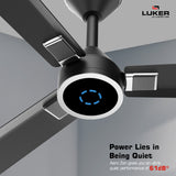 Size Alpha Galaxy BLDC Fan with IR Remote | 3-Year Warranty | 1320 mm