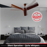 Nano XL BLDC Ceiling Fan with IR Remote | 2-Year Warranty | 1200 mm