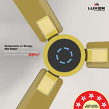 Size Alpha Galaxy BLDC Fan with IR Remote | 3-Year Warranty | 1320 mm