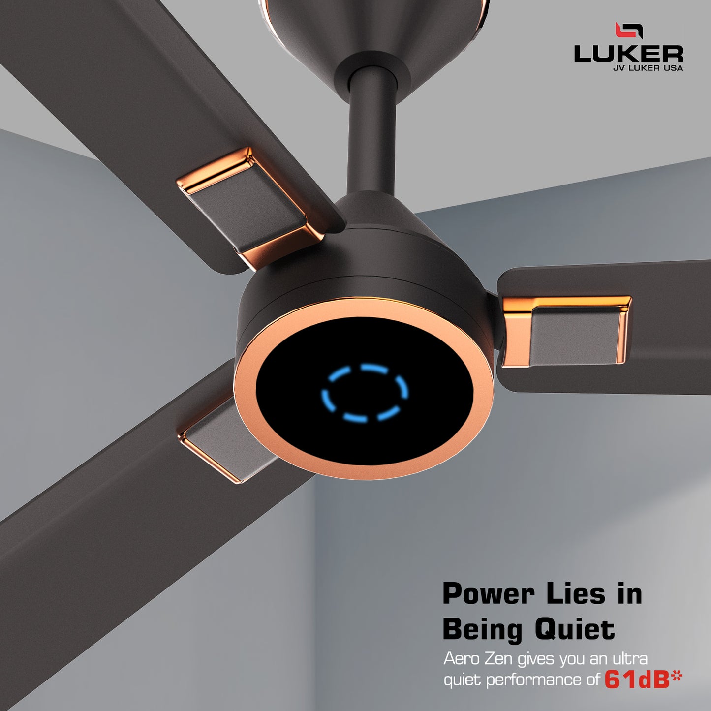 Size Alpha Galaxy BLDC Fan with IR Remote | 3-Year Warranty | 1320 mm