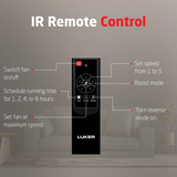 Radial Wood BLDC Ceiling Fan with IR Remote | 3-Year Warranty | 1200 mm