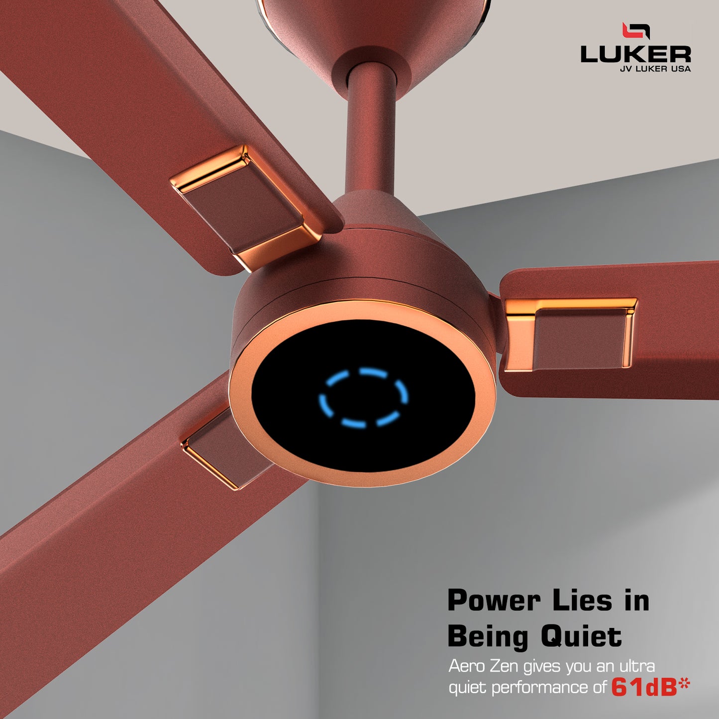 Size Alpha Galaxy BLDC Fan with IR Remote | 3-Year Warranty | 1320 mm
