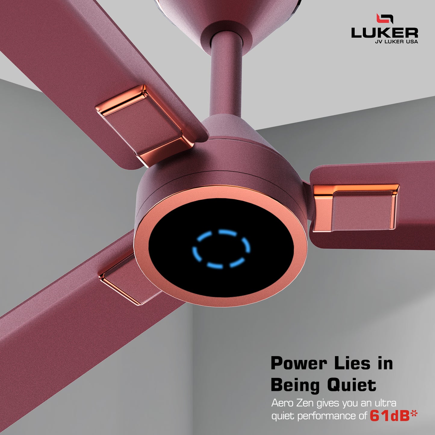 Size Alpha Galaxy BLDC Fan with IR Remote | 3-Year Warranty | 1320 mm