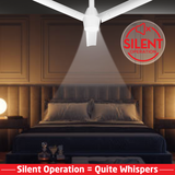 Radial Glow BLDC Ceiling Fan with 3 Mode Underlight | IR Remote | 3-Year Warranty | 1200 mm