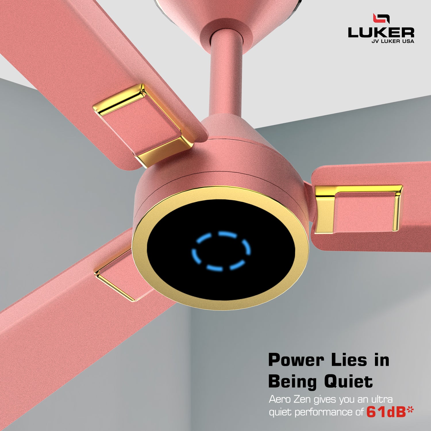 Size Alpha Galaxy BLDC Fan with IR Remote | 3-Year Warranty | 1320 mm