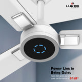 Size Alpha Galaxy BLDC Fan with IR Remote | 3-Year Warranty | 1320 mm