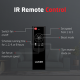 Radial Plus BLDC Ceiling Fan with IR Remote | 3-Year Warranty | 1200 mm