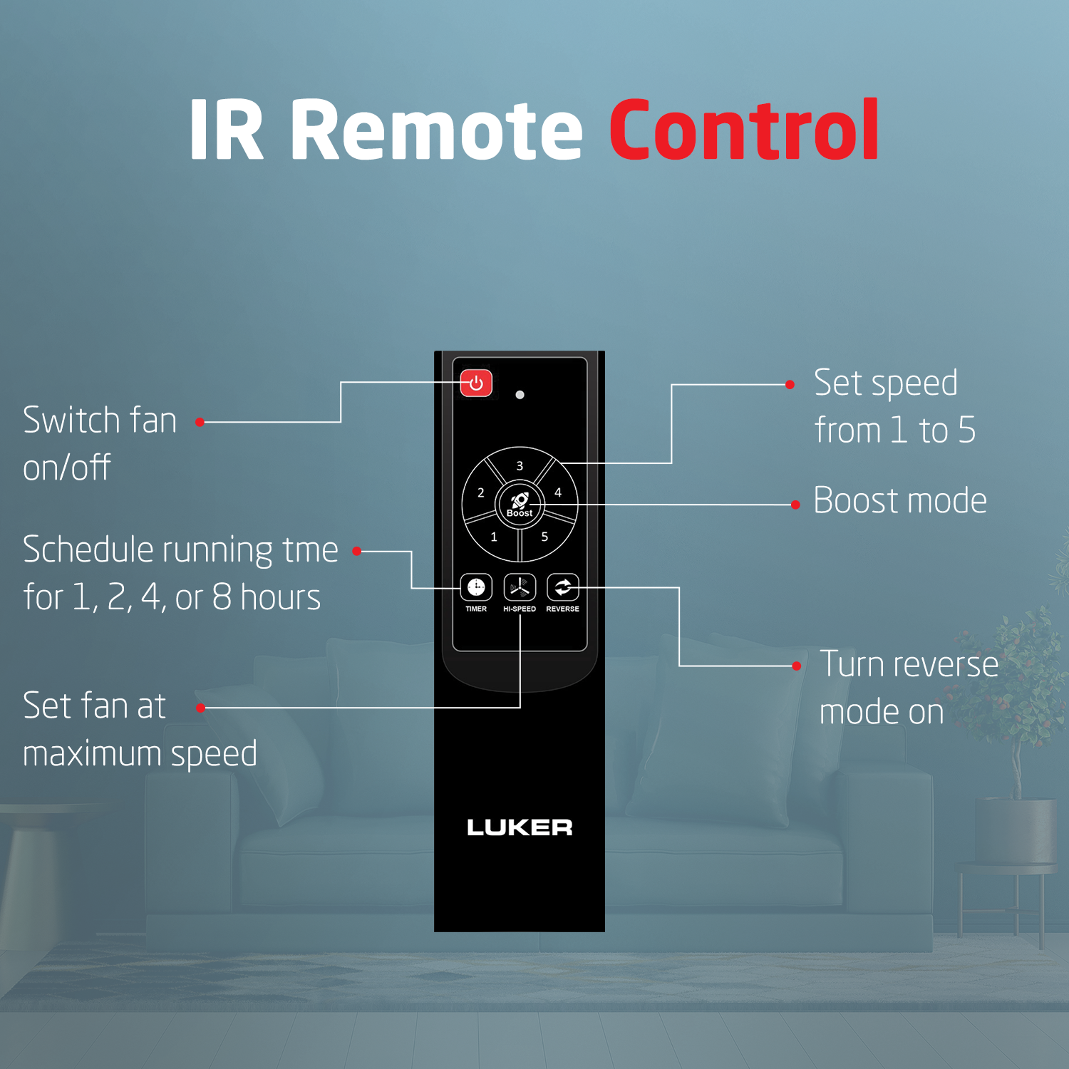 Size Zero Neo Wood BLDC Ceiling Fan with IR Remote | 3-Year Warranty | 1200 mm