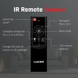 Radial Glow BLDC Ceiling Fan with 3 Mode Underlight | IR Remote | 3-Year Warranty | 1200 mm