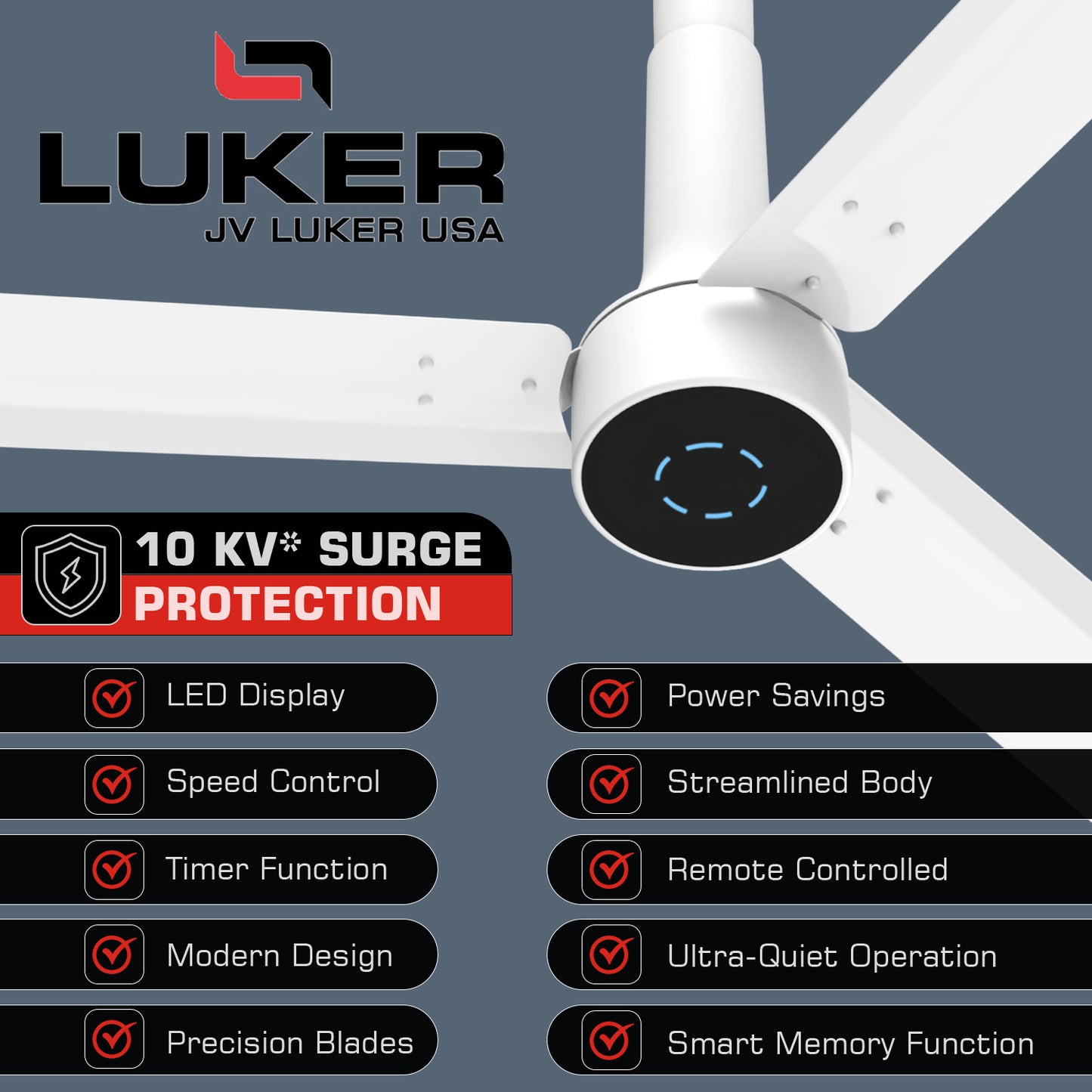 Size Alpha Cosmos BLDC Fan with IR Remote | 3-Year Warranty | 1200 mm