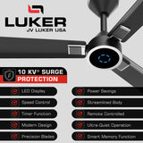 Size Alpha Galaxy BLDC Fan with IR Remote | 3-Year Warranty | 1320 mm