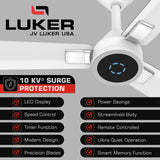 Size Alpha Galaxy BLDC Fan with IR Remote | 3-Year Warranty | 1320 mm