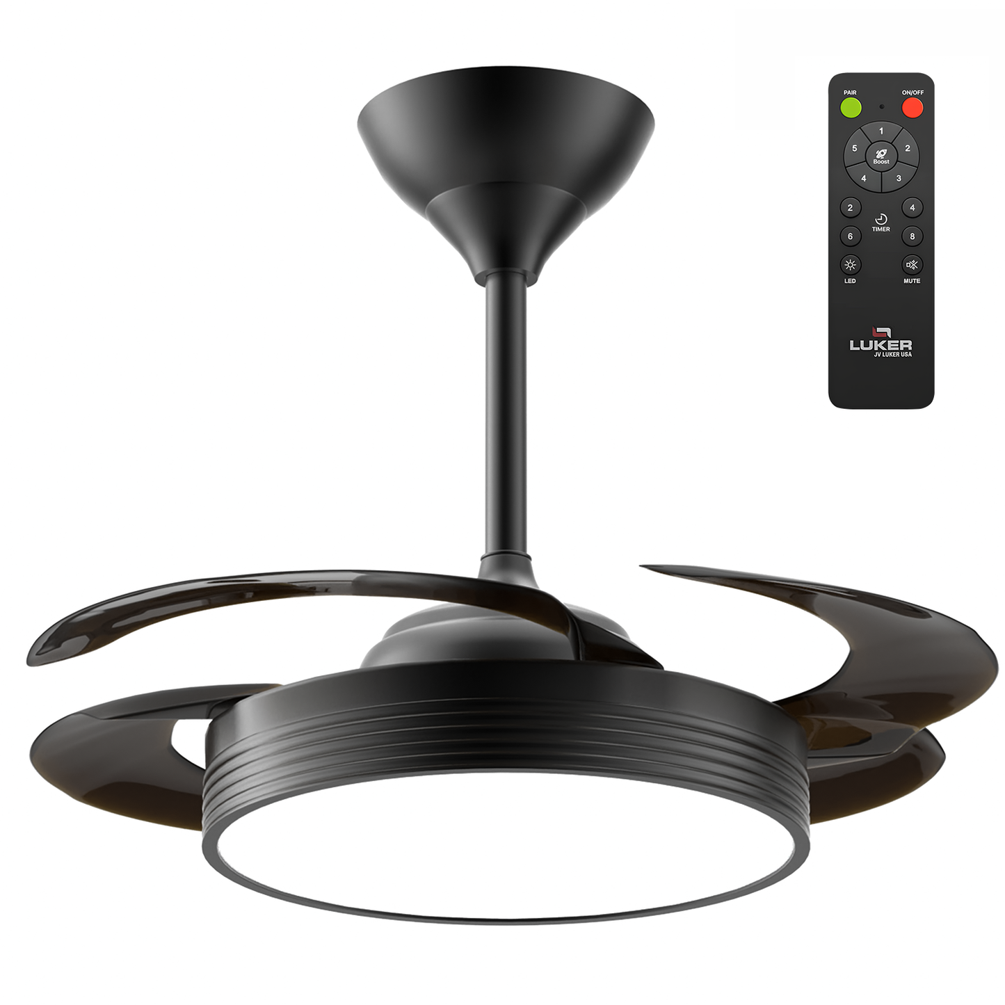 Diana BLDC Ceiling Fan with 3 Mode Underlight | RF Remote | 2 Year Warranty | 1050 mm