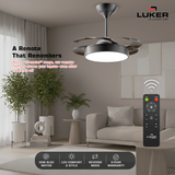 Diana BLDC Ceiling Fan with 3 Mode Underlight | RF Remote | 2 Year Warranty | 1050 mm