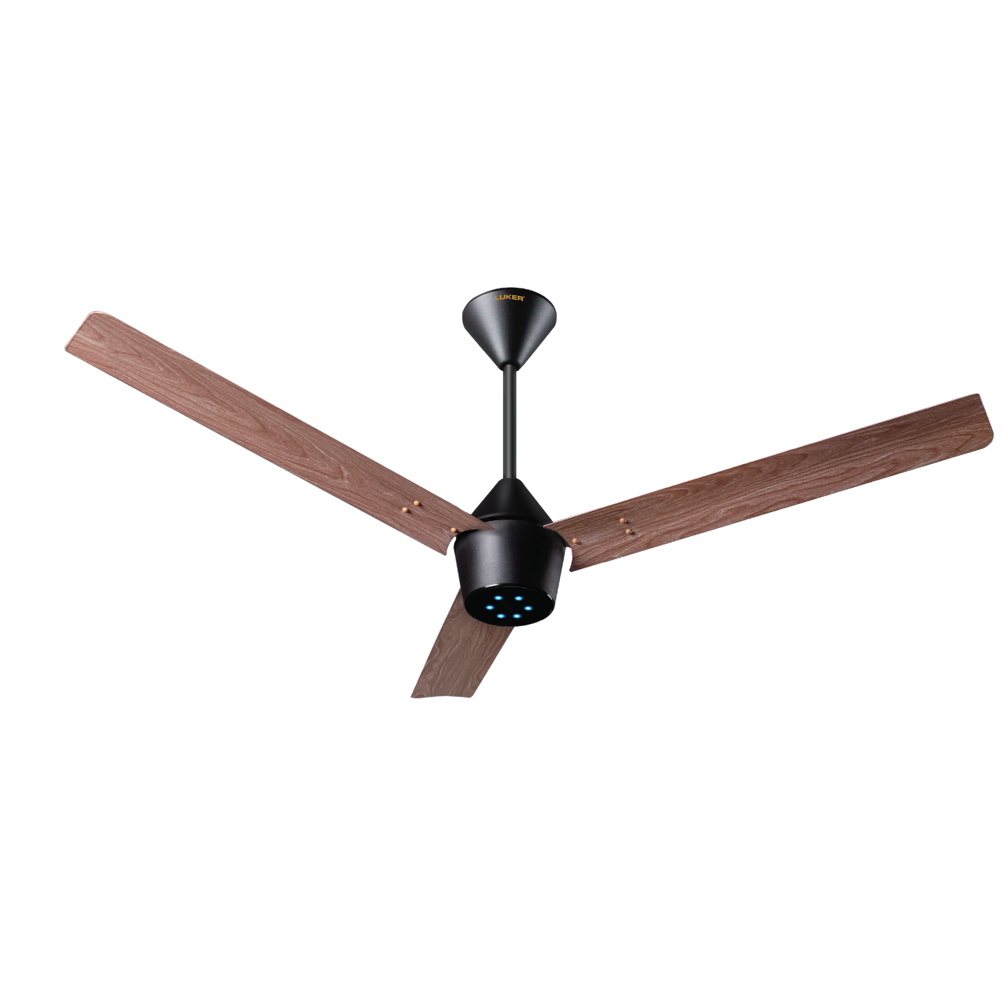 Radial Wood BLDC Ceiling Fan with IR Remote | 3-Year Warranty | 1200 mm