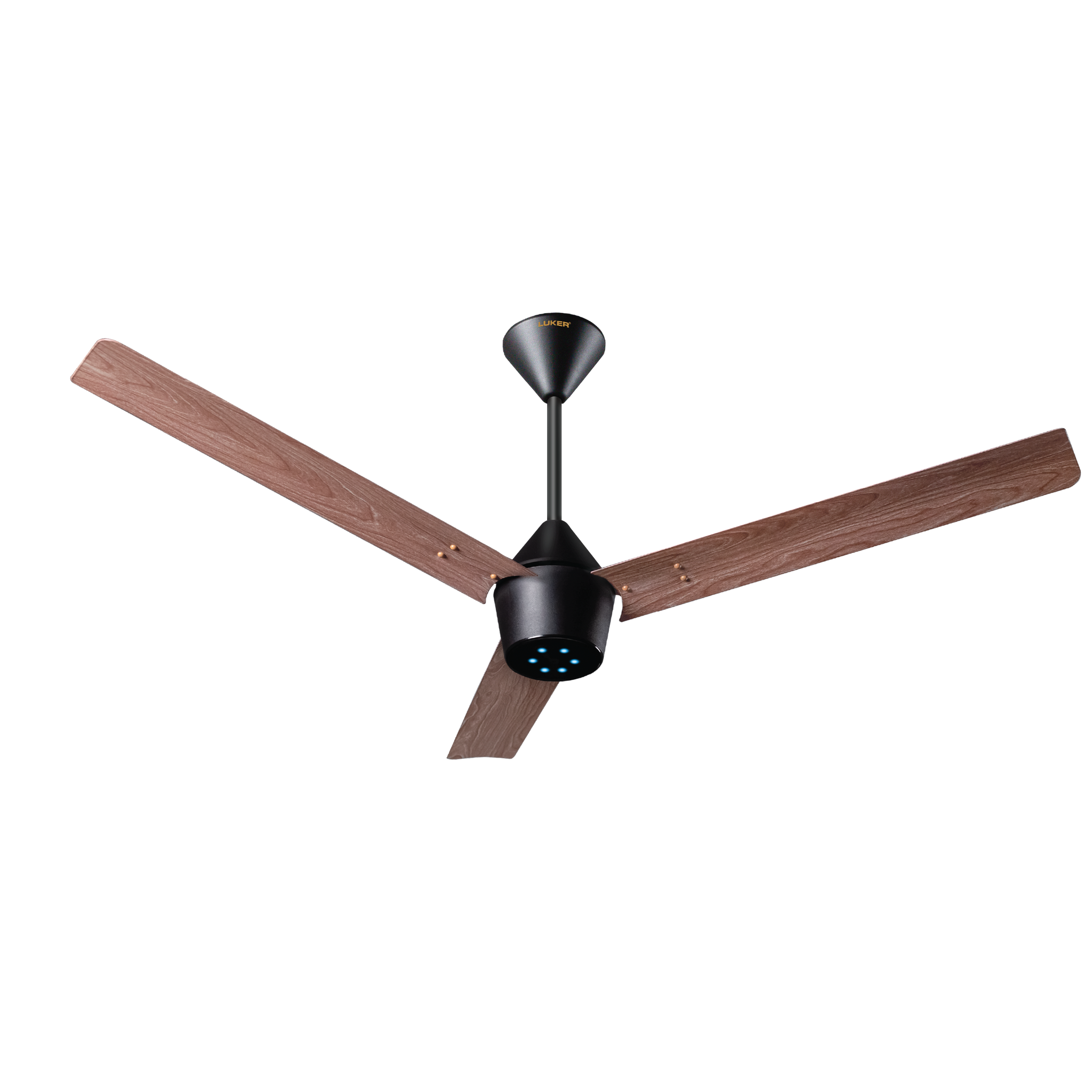 Radial Wood BLDC Ceiling Fan with IR Remote | 3-Year Warranty | 1200 mm