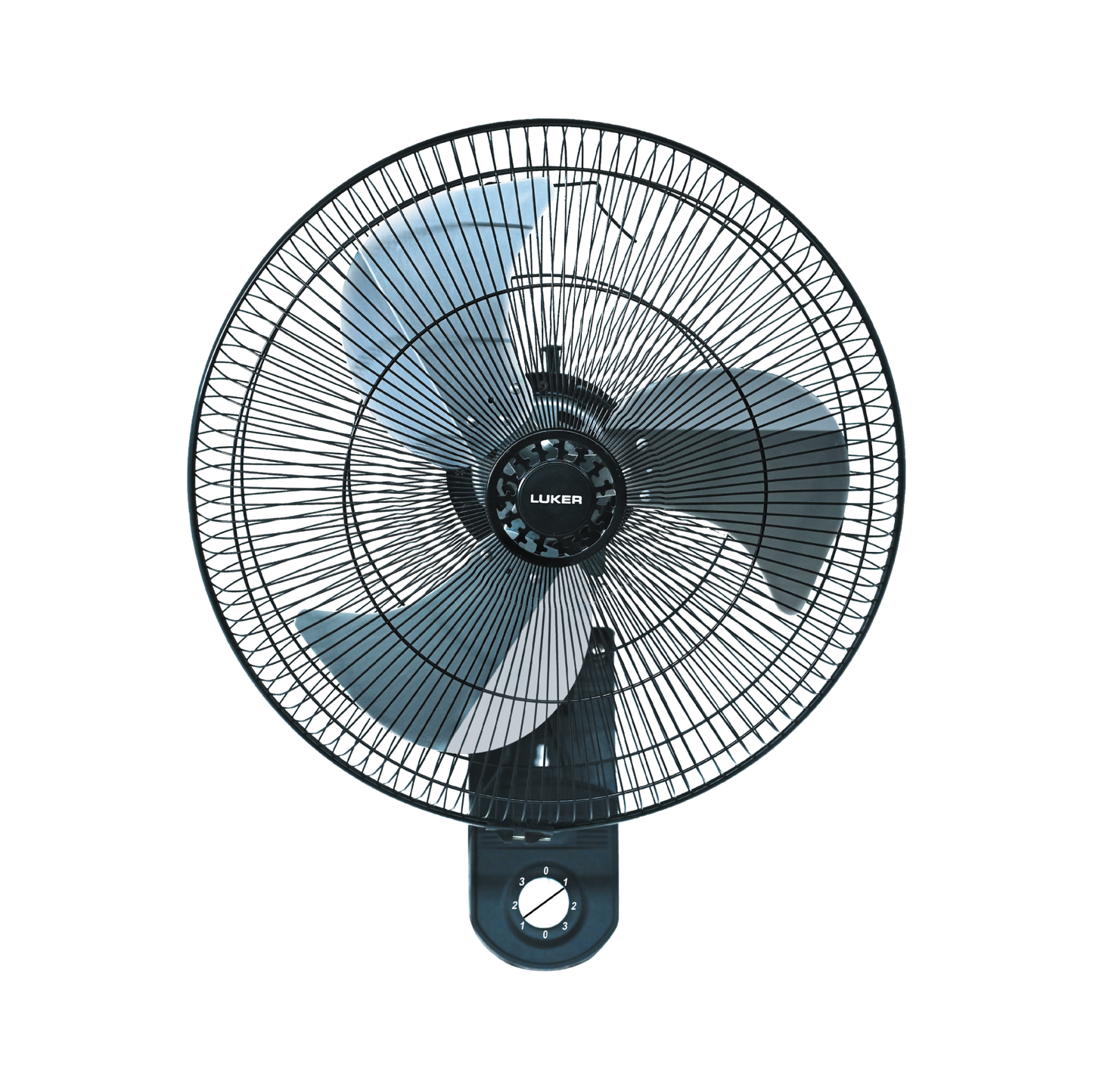L3 Wall Fan | 2-Year Warranty | 450mm | Black Metallic Silver Finish