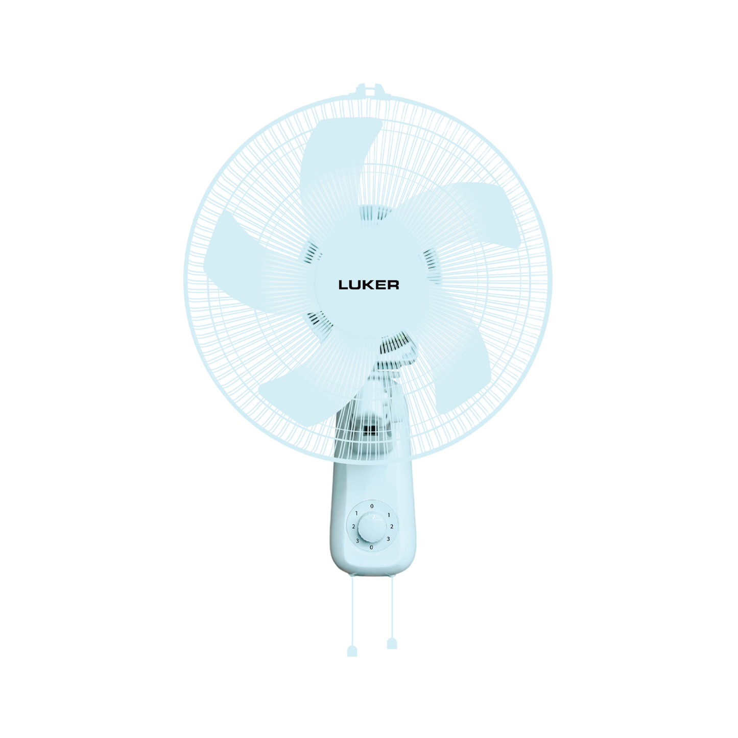 Lanza W4 HS Wall Fan | 2-Year Warranty | 400mm | White Finish