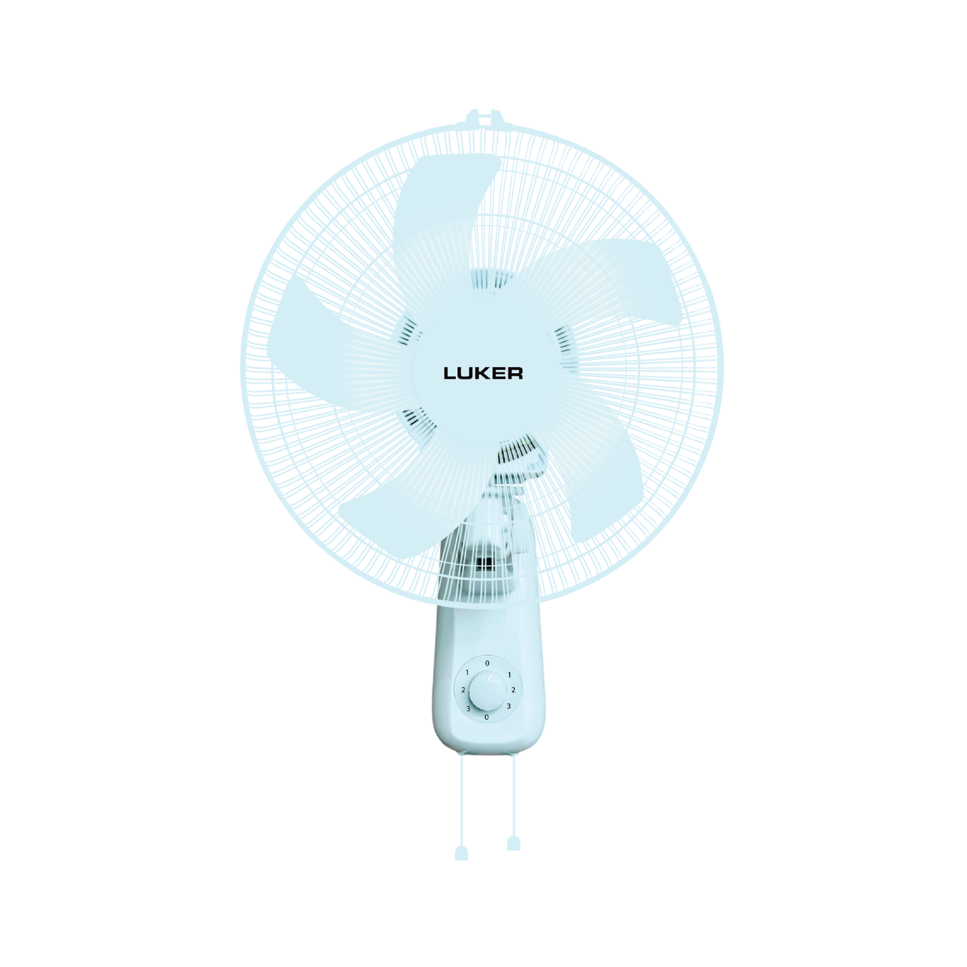Lanza W4 HS Wall Fan | 2-Year Warranty | 400mm | White Finish