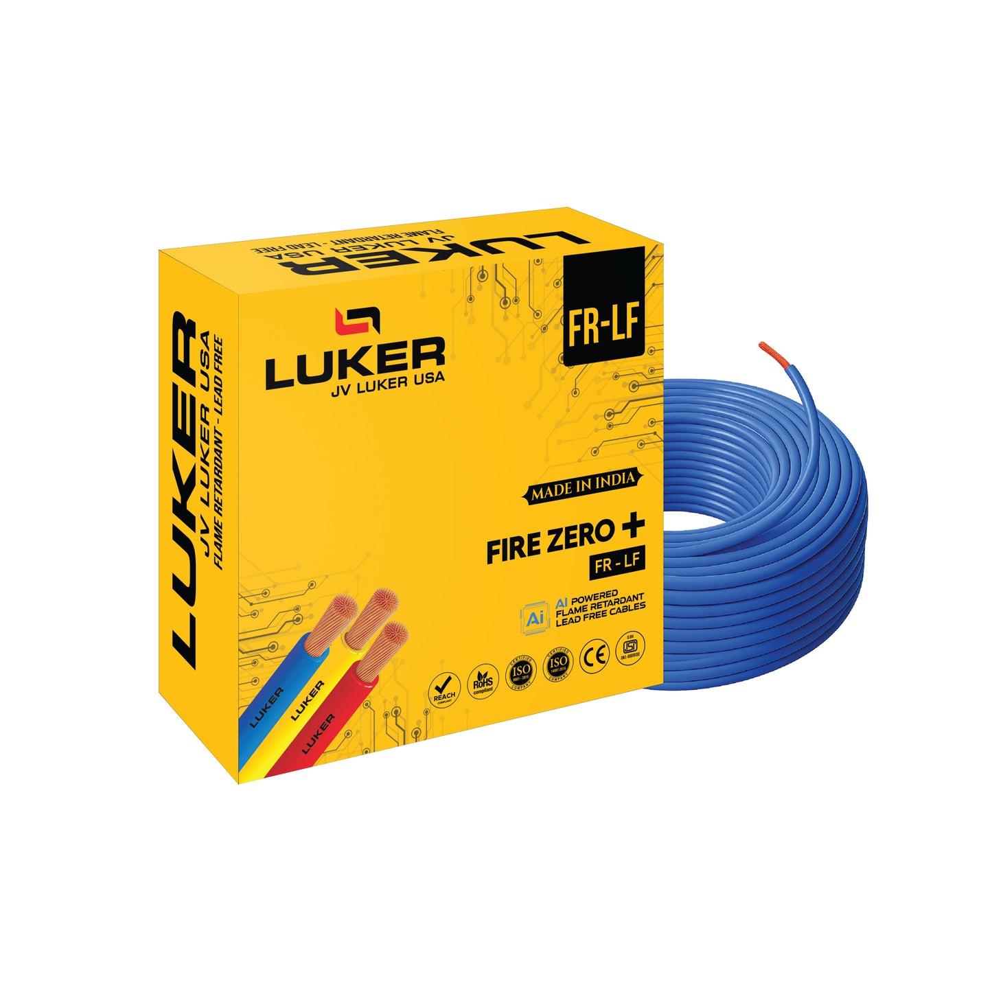 Fire Zero + FR-LF | 1.00 SQMM | Class 5 (90Mtr)