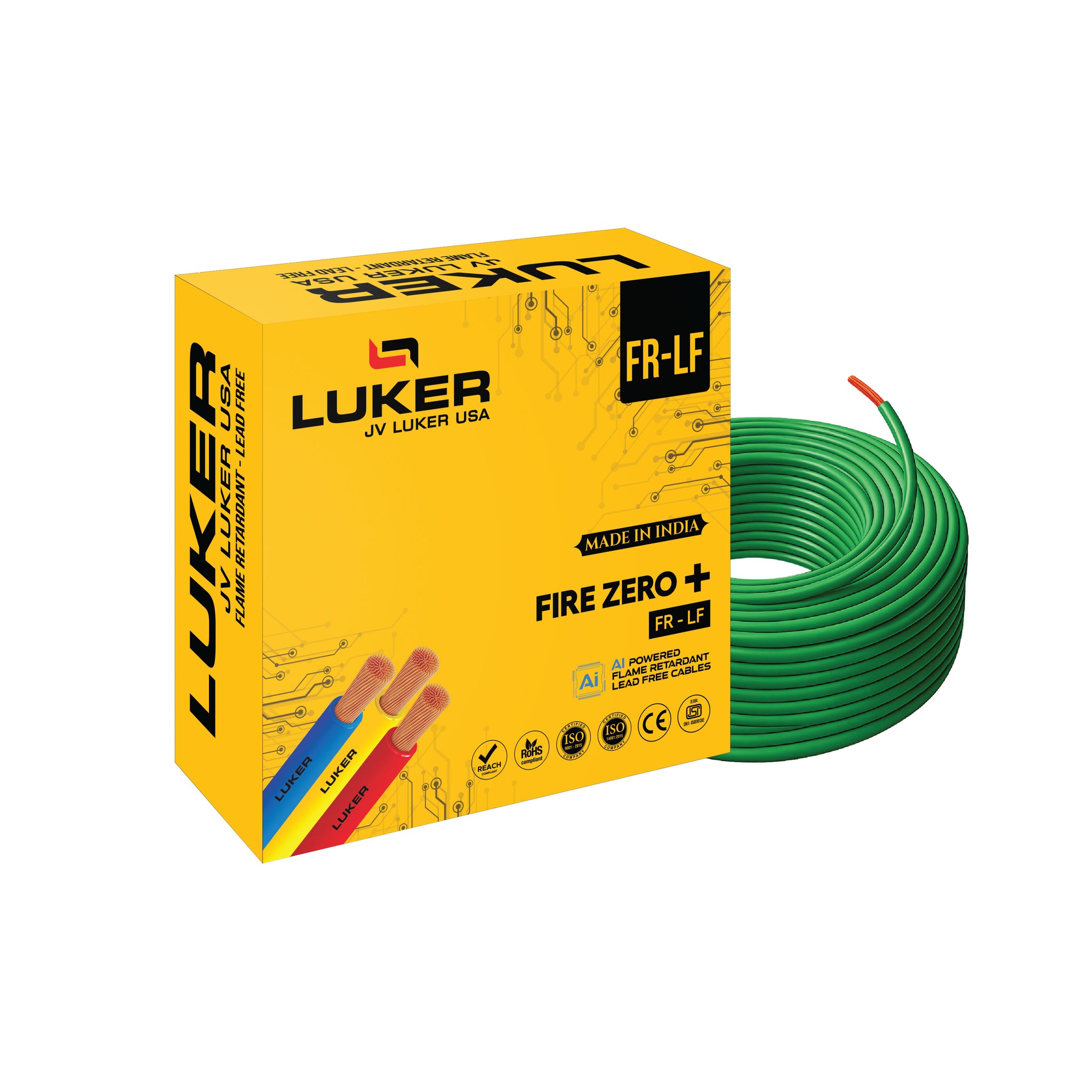 Fire Zero + FR-LF | 1.50 SQMM | Class 5 (90Mtr)