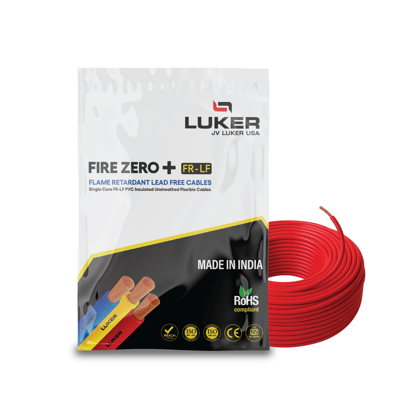 Fire Zero + FR-LF | 1.50 SQMM | Class 5 (180Mtr)