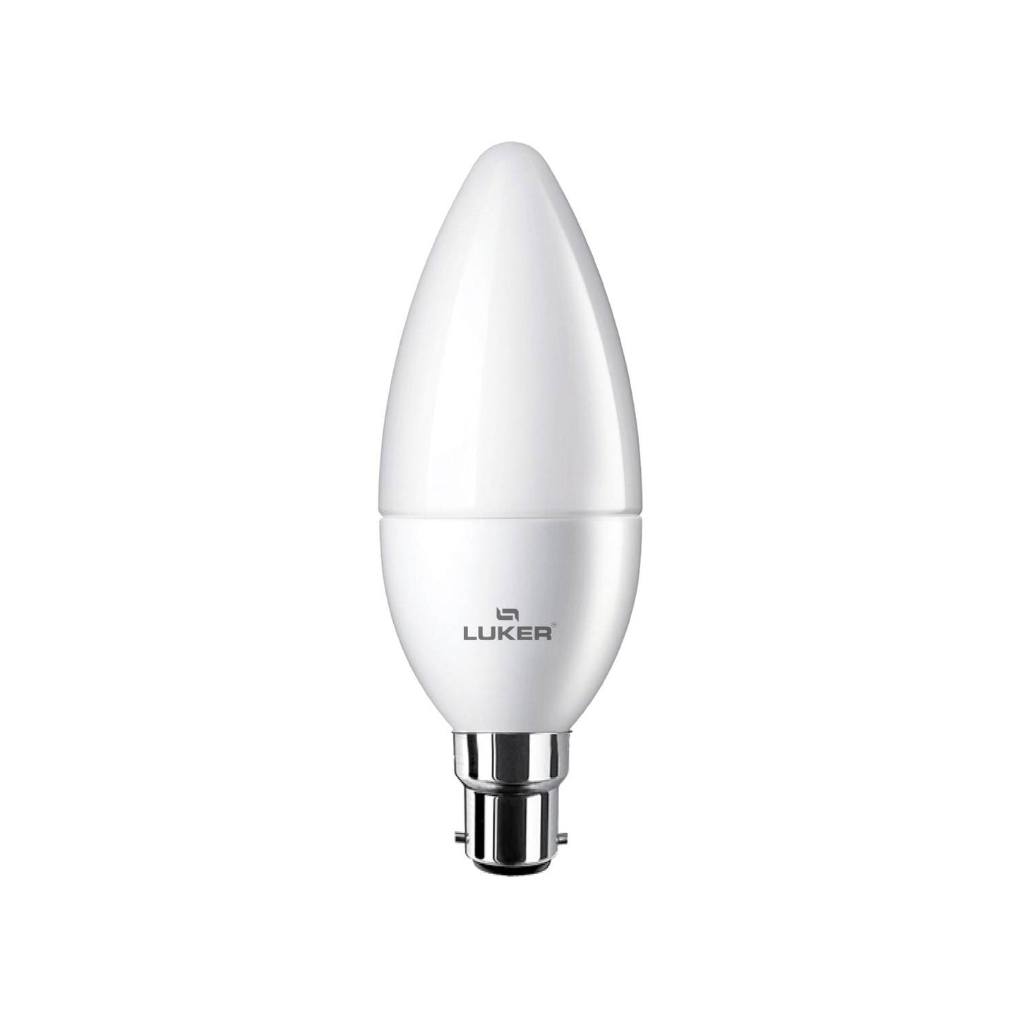 Spark DOB 5W Candle Bulb – Warm White (WW) | B22 Base | Energy Efficient LED | 1 Star Rated