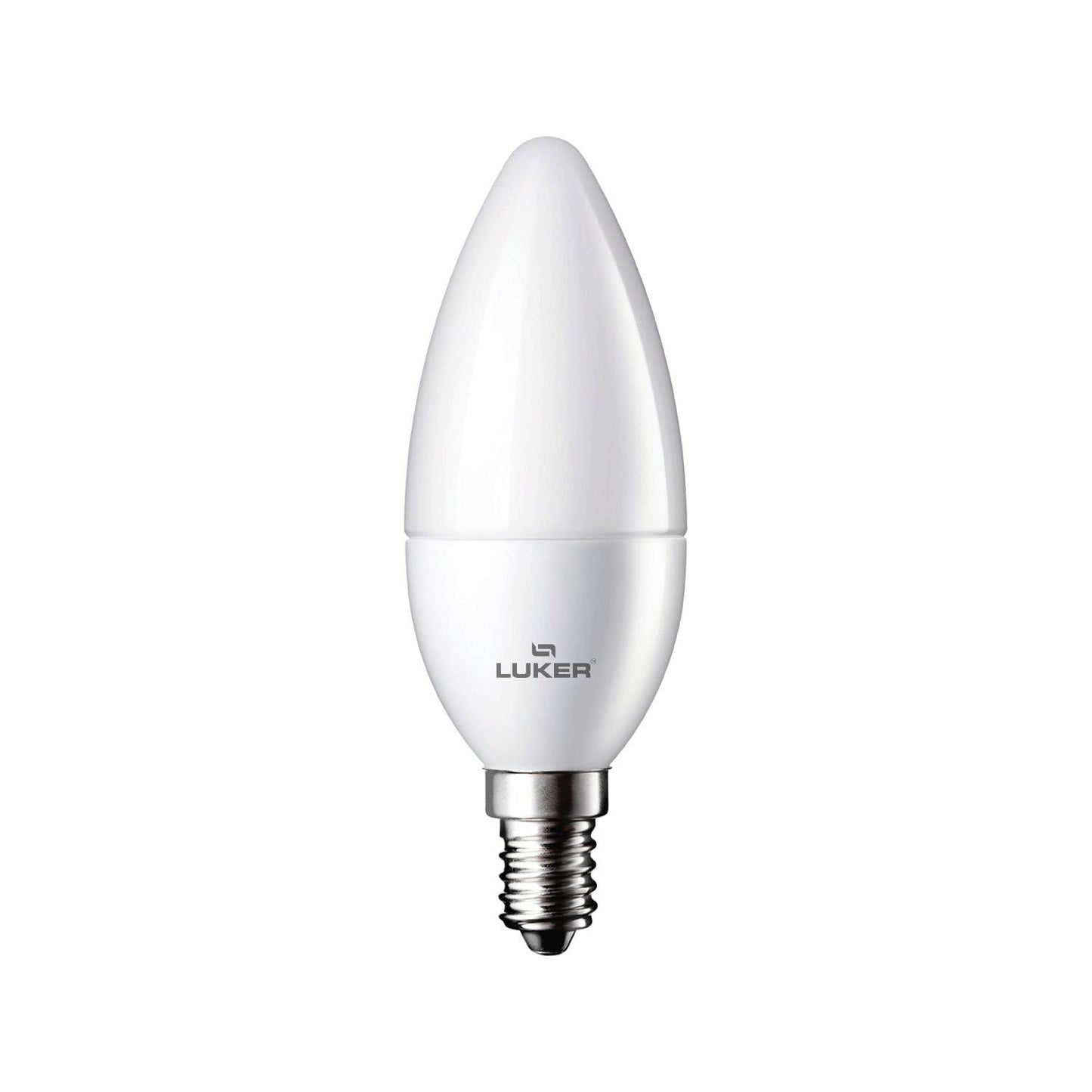 Spark DOB 5W Candle Bulb | White (WH) | E14 Base | Energy Efficient LED | 1 Star Rated