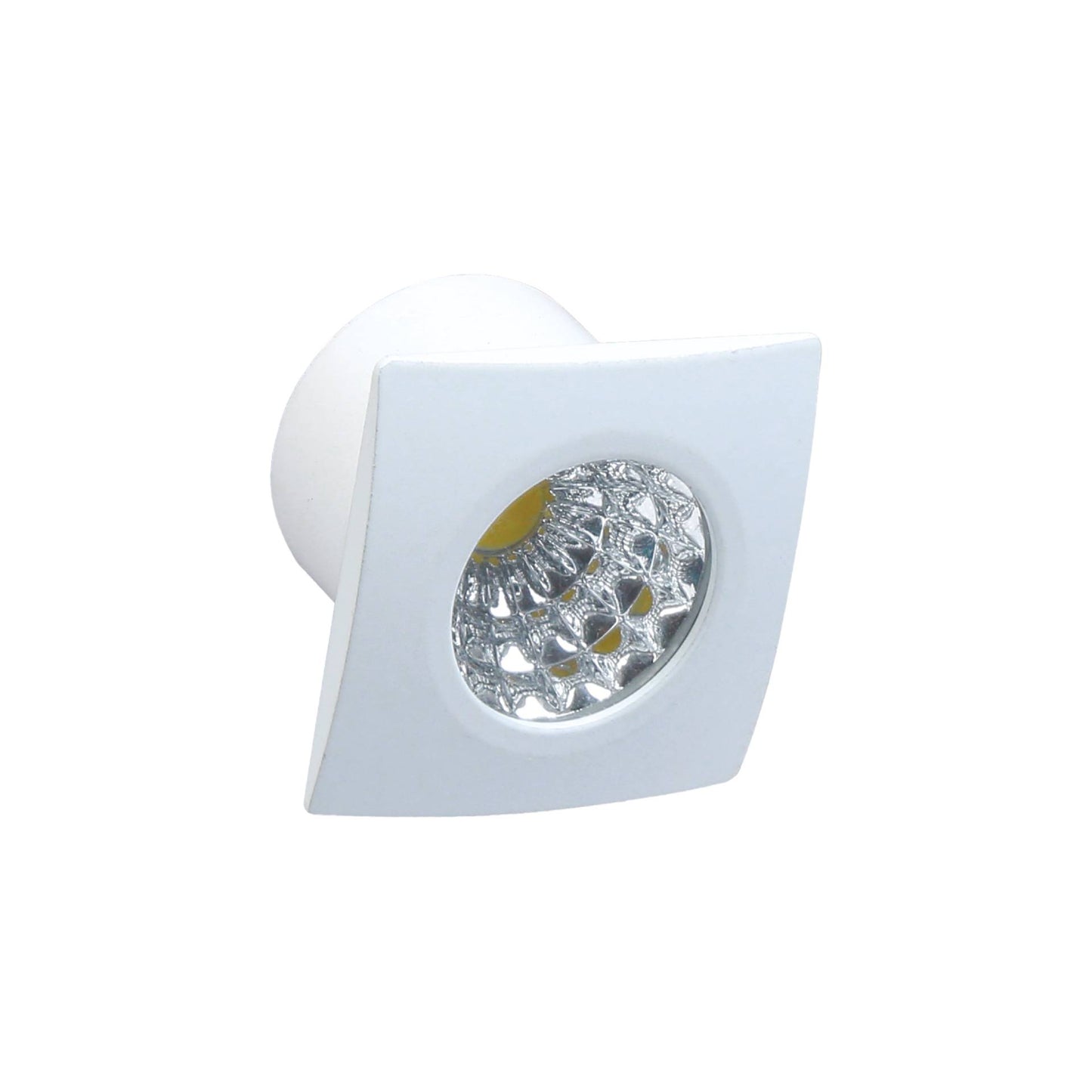 Corvus 1W Square Concealed LED Spot Light | 24° Beam Angle | Neutral White Colour | White Finish Aluminium Body | Indoor Spot Lighting
