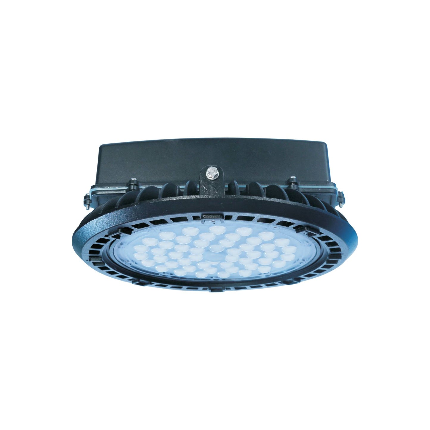 Avior 100W High Bay Light | White LED | Lens Type | Dark Grey Aluminium Die-Cast Body | Outdoor High Bay Light