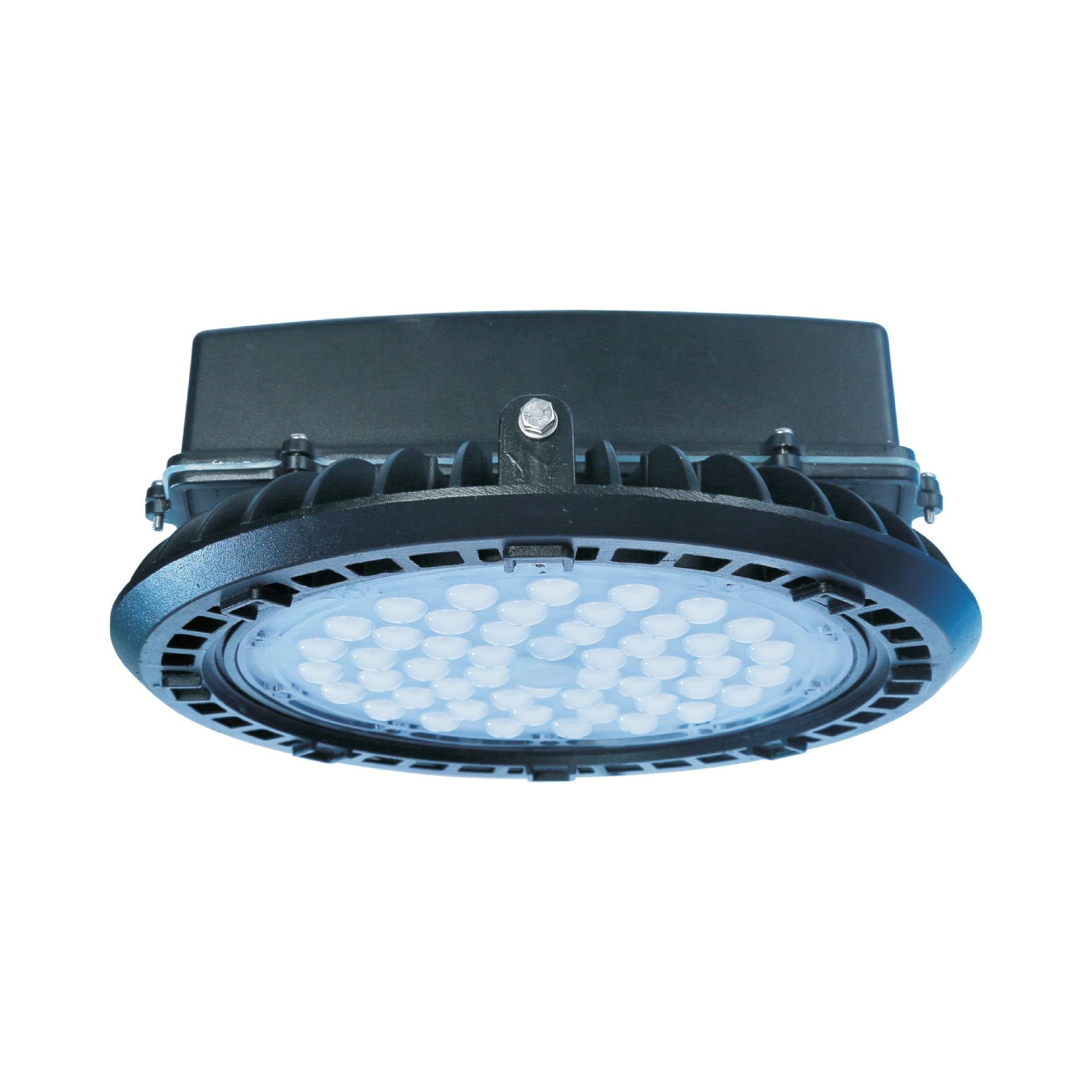 Avior 150W High Bay Light | White LED | Lens Type | Dark Grey Aluminium Die-Cast Body | Outdoor High Bay Light
