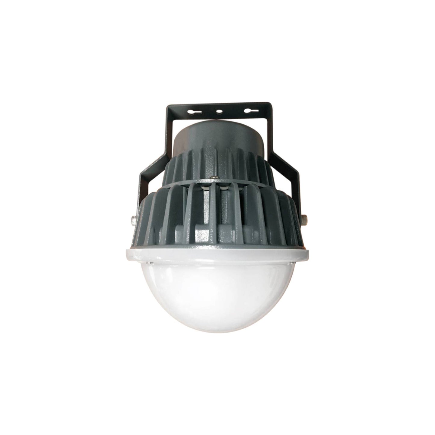 Faro 40W Well Glass Light | White | Grey Aluminium Die-Cast Body with milky white diffuser | Outdoor High Lumen Tunnel Light
