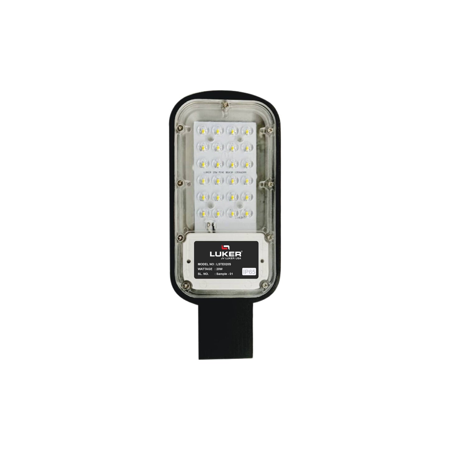 Strada Sleek Neo 20W | White LED | Aluminium Die-Cast Body with PC Lens | Outdoor Street Light